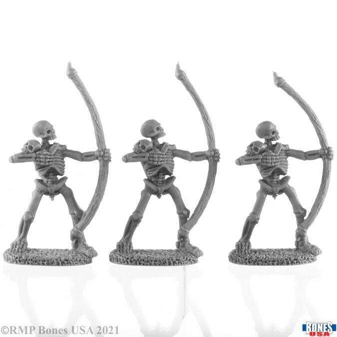 Bones 30024 Reaper Bones Skeleton Archers | Grognard Games