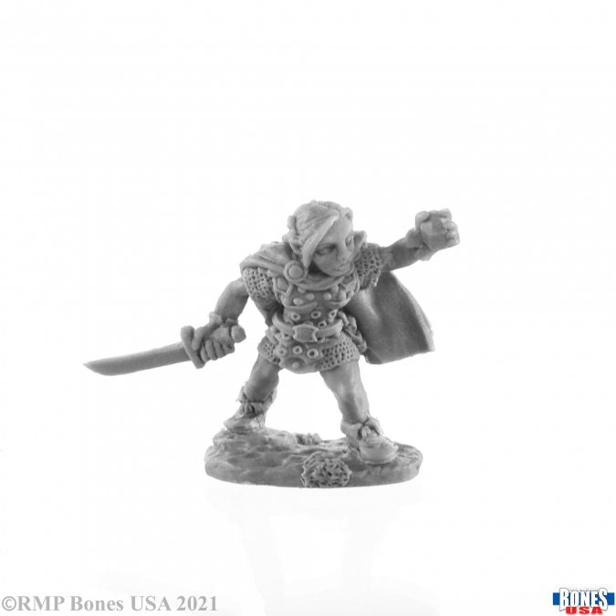 Bones 30025 Reaper Bones Ingrid, Female Gnome | Grognard Games