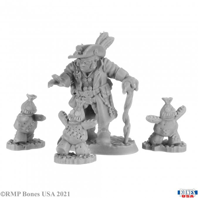 Bones 30037 Reaper Bones Hawthorne Krabbe and Poppets | Grognard Games