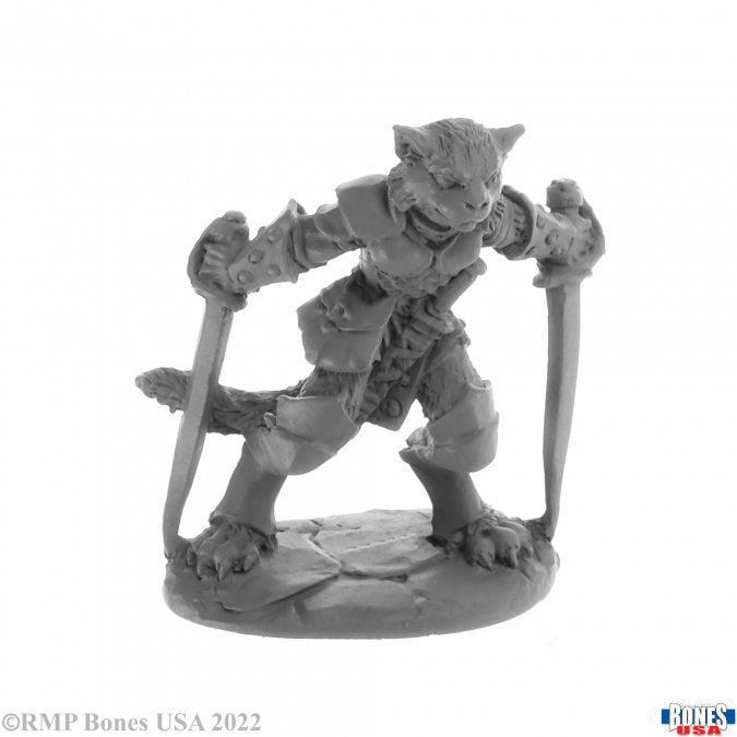 Bones 30059 CATFOLK ROGUE, SHADOWEYES | Grognard Games