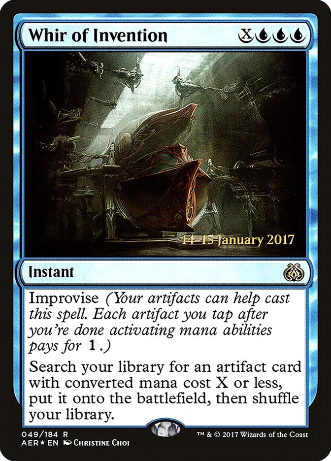 Whir of Invention  [Aether Revolt Prerelease Promos] | Grognard Games