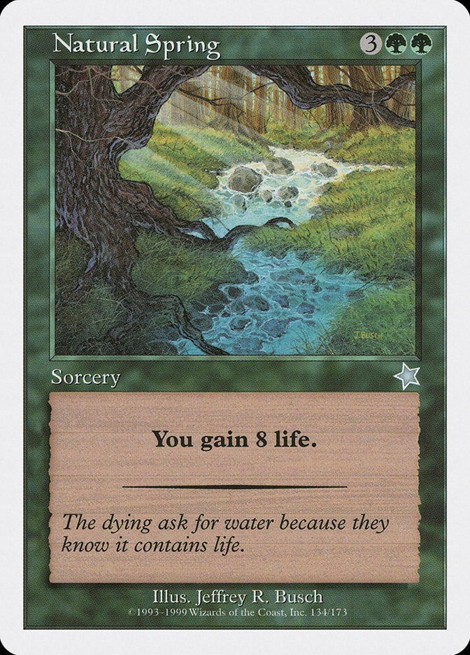 Natural Spring [Starter 1999] | Grognard Games