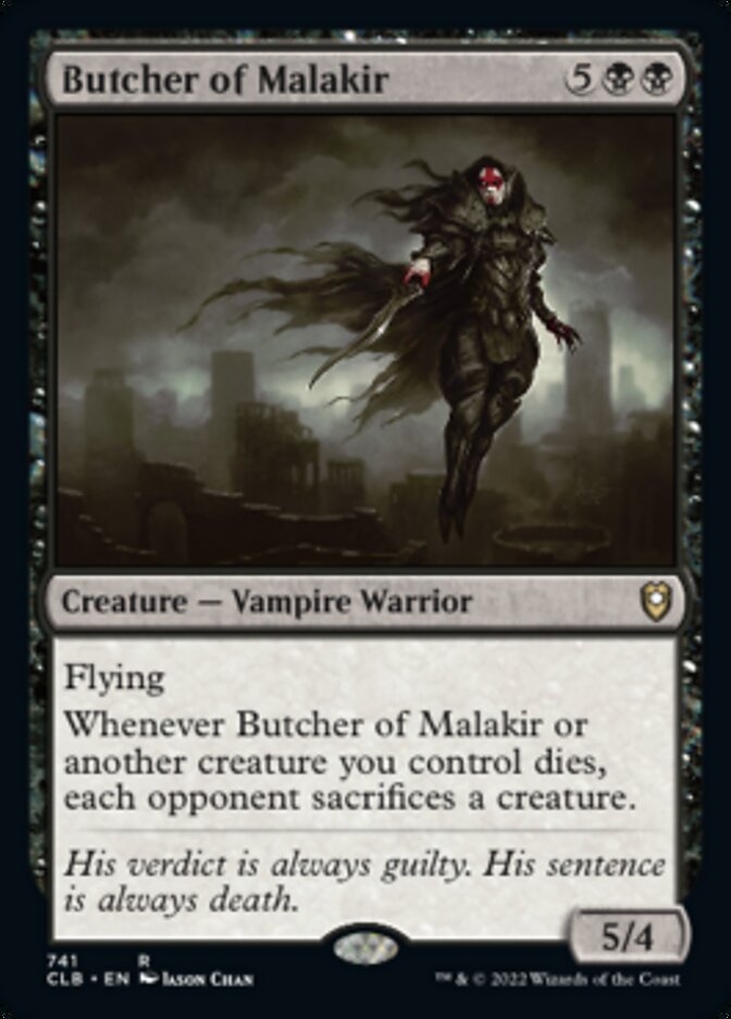 Butcher of Malakir [Commander Legends: Battle for Baldur's Gate] | Grognard Games