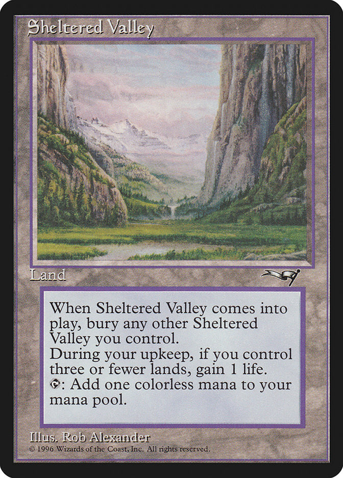 Sheltered Valley [Alliances] | Grognard Games