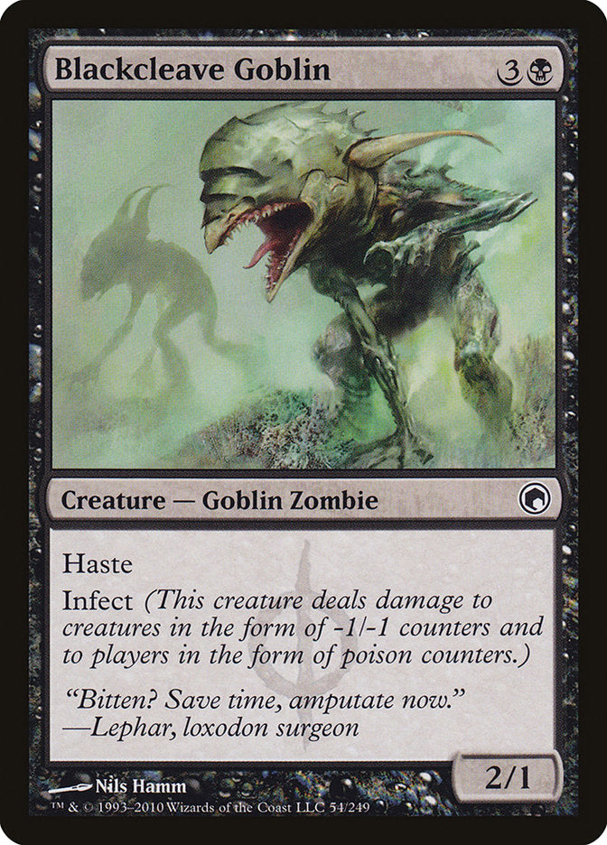 Blackcleave Goblin [Scars of Mirrodin] | Grognard Games