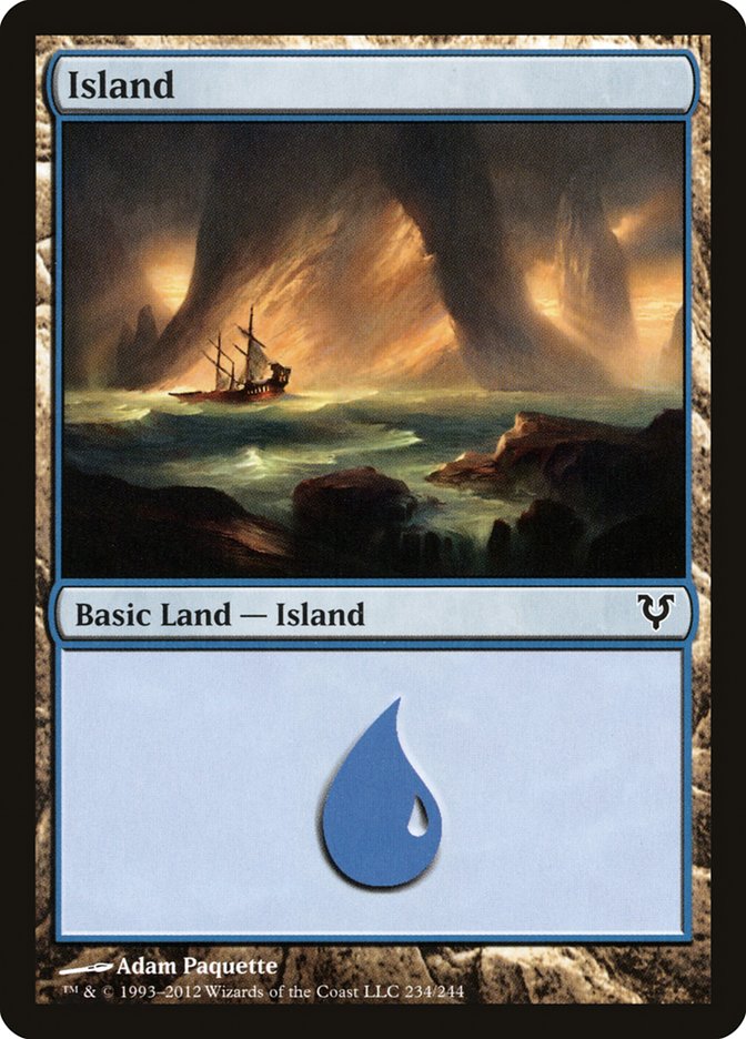 Island (234) [Avacyn Restored] | Grognard Games