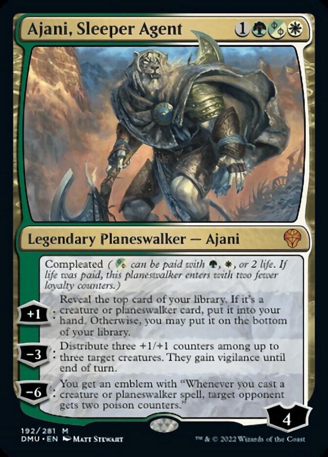 Ajani, Sleeper Agent [Dominaria United] | Grognard Games