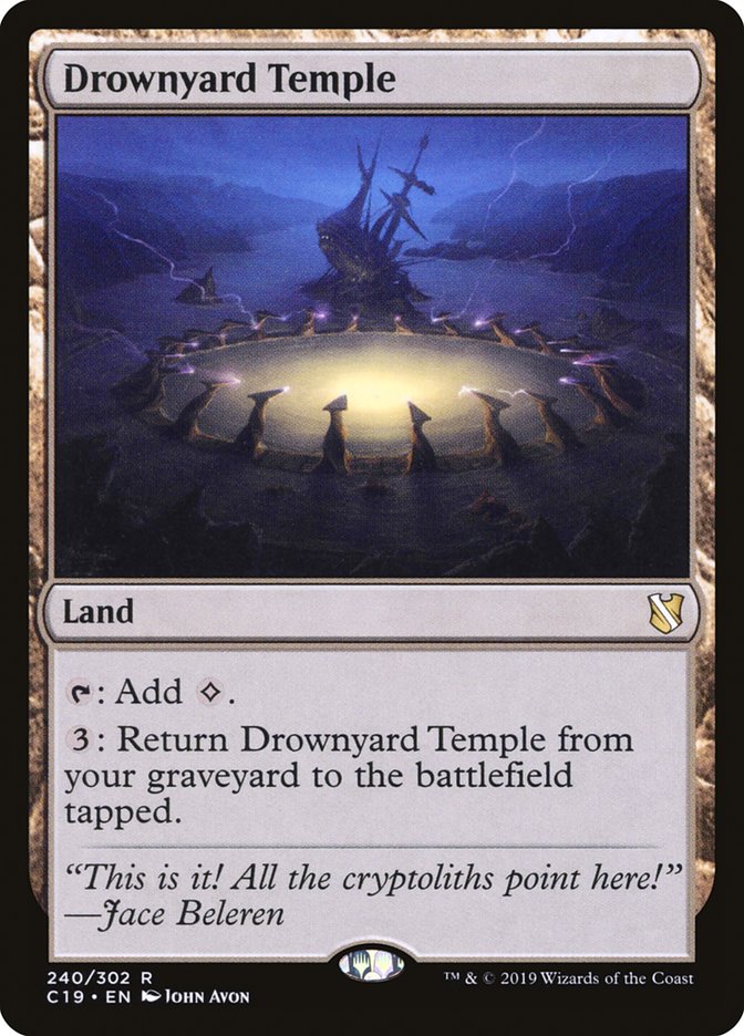 Drownyard Temple [Commander 2019] | Grognard Games