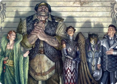 Rogues' Gallery Art Card [Streets of New Capenna Art Series] | Grognard Games