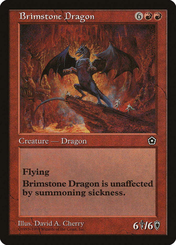 Brimstone Dragon [Portal Second Age] | Grognard Games