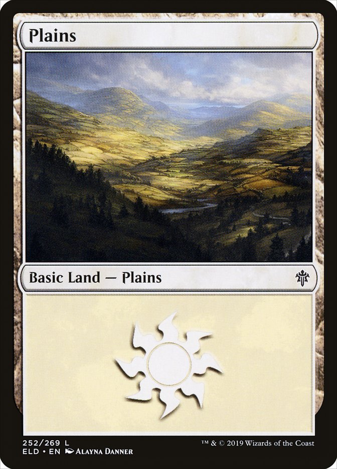 Plains (252) [Throne of Eldraine] | Grognard Games