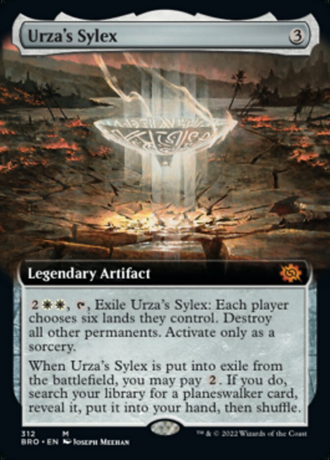 Urza's Sylex (Extended Art) [The Brothers' War] | Grognard Games