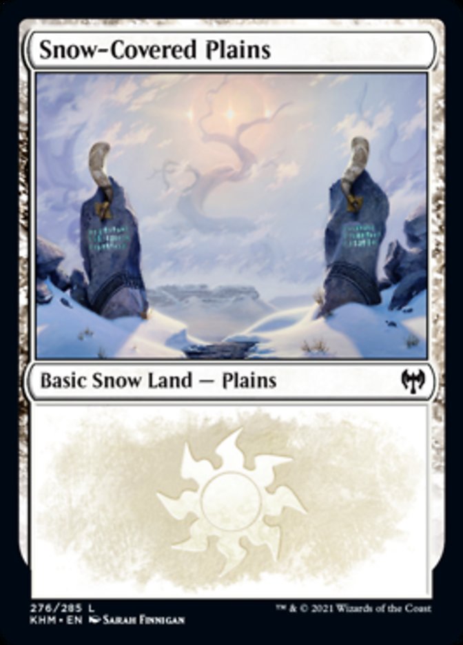 Snow-Covered Plains (276) [Kaldheim] | Grognard Games