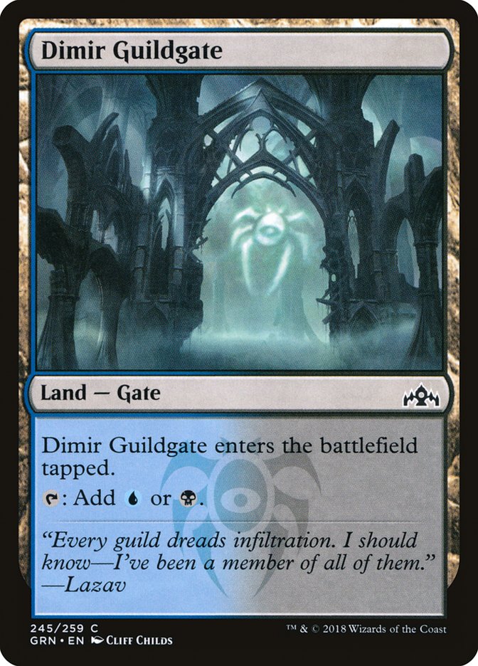 Dimir Guildgate (245/259) [Guilds of Ravnica] | Grognard Games