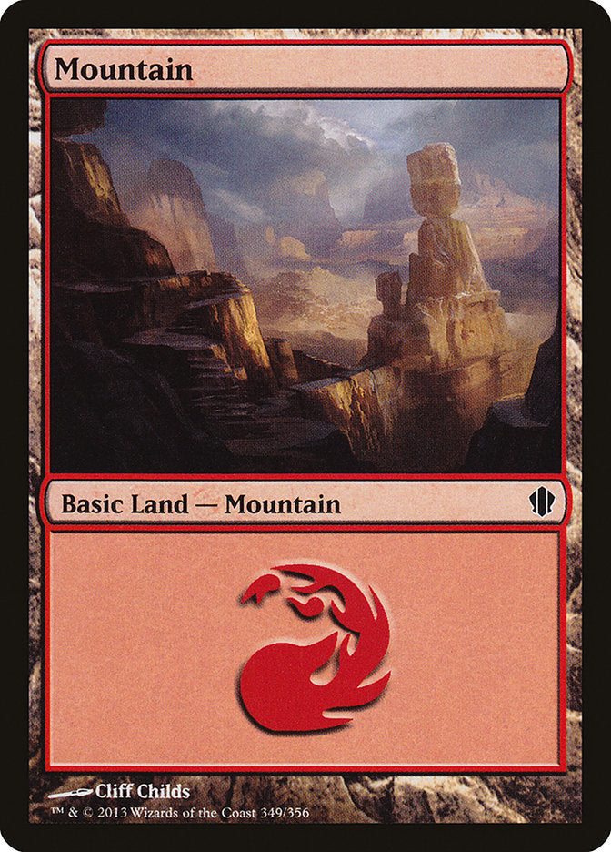 Mountain (349) [Commander 2013] | Grognard Games