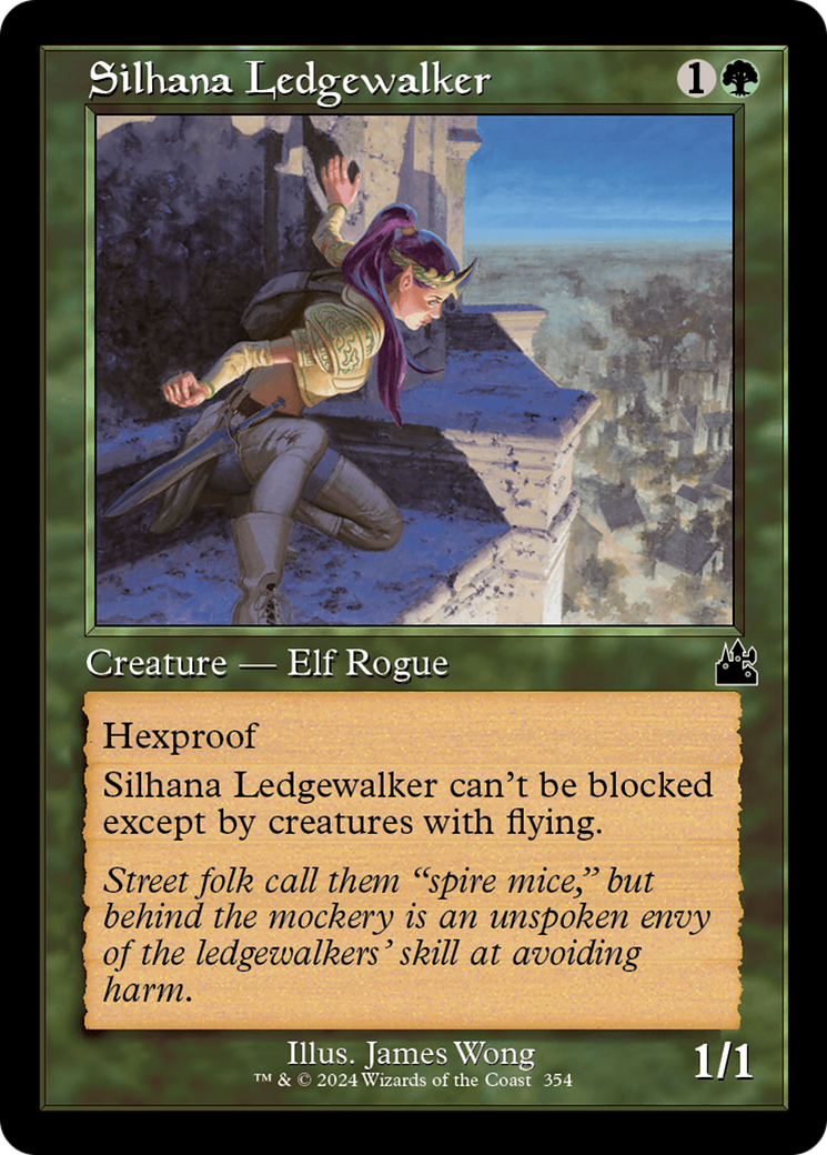 Silhana Ledgewalker (Retro Frame) [Ravnica Remastered] | Grognard Games