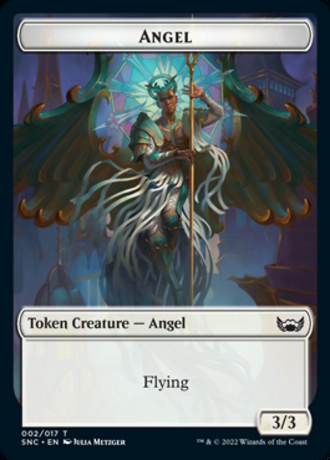 Angel Token [Streets of New Capenna Tokens] | Grognard Games