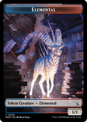 Elemental (9) // Vampire Double-Sided Token [March of the Machine Tokens] | Grognard Games