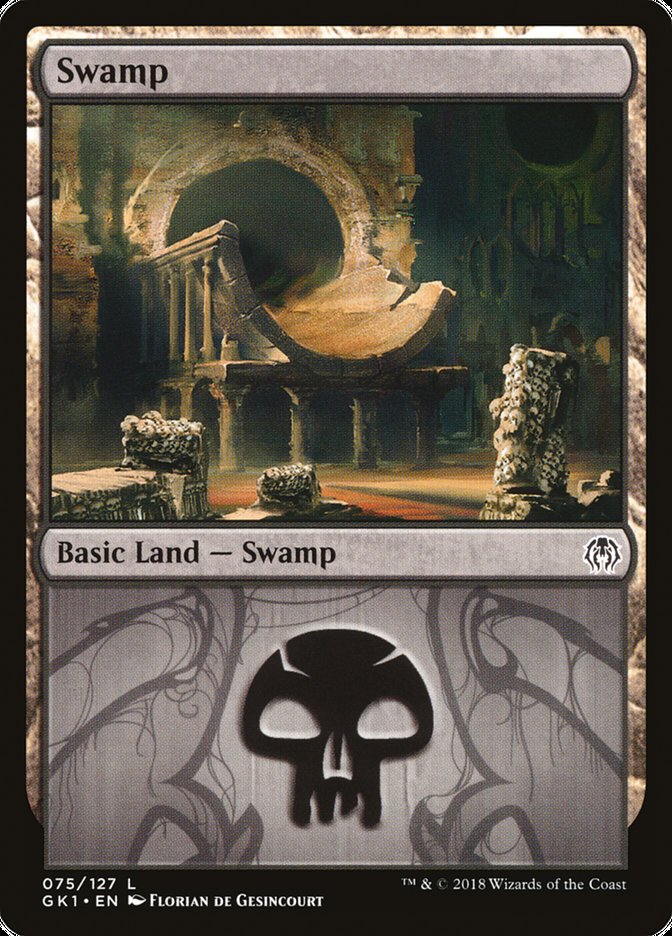 Swamp (75) [Guilds of Ravnica Guild Kit] | Grognard Games