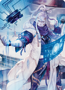 Tameshi, Reality Architect 2 Art Card [Kamigawa: Neon Dynasty Art Series] | Grognard Games