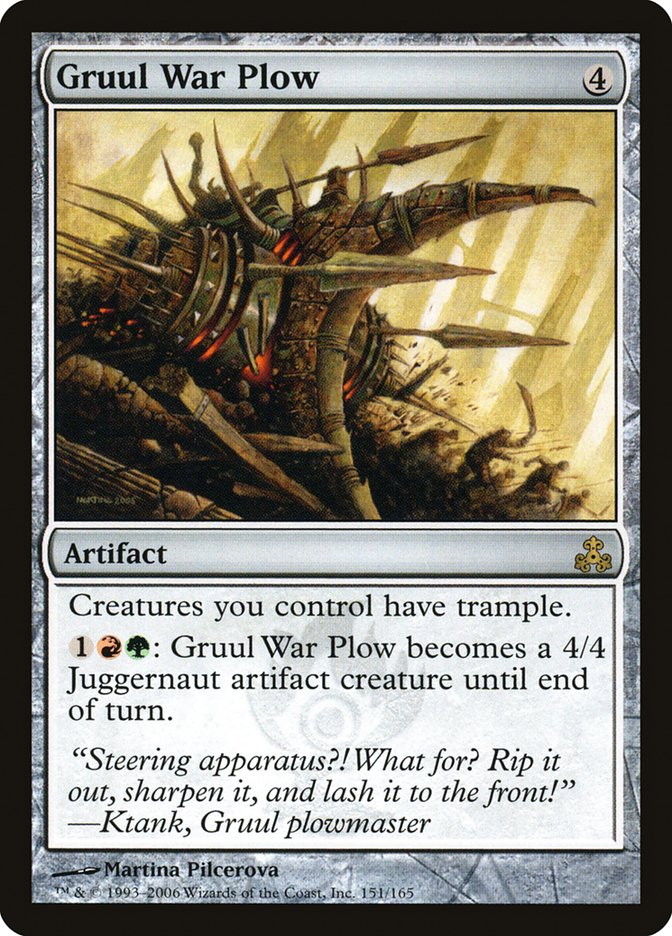 Gruul War Plow [Guildpact] | Grognard Games