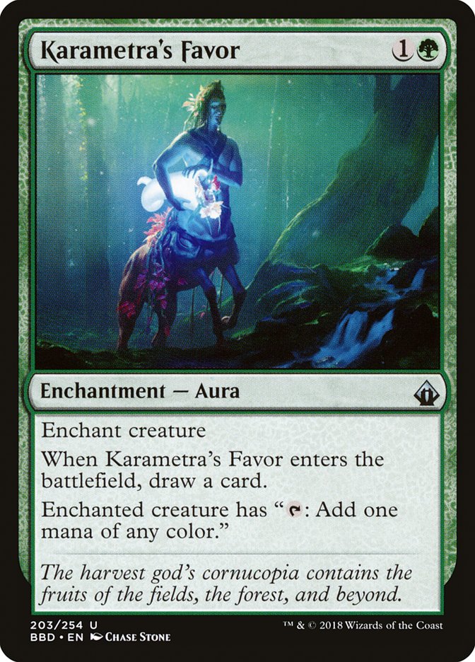 Karametra's Favor [Battlebond] | Grognard Games