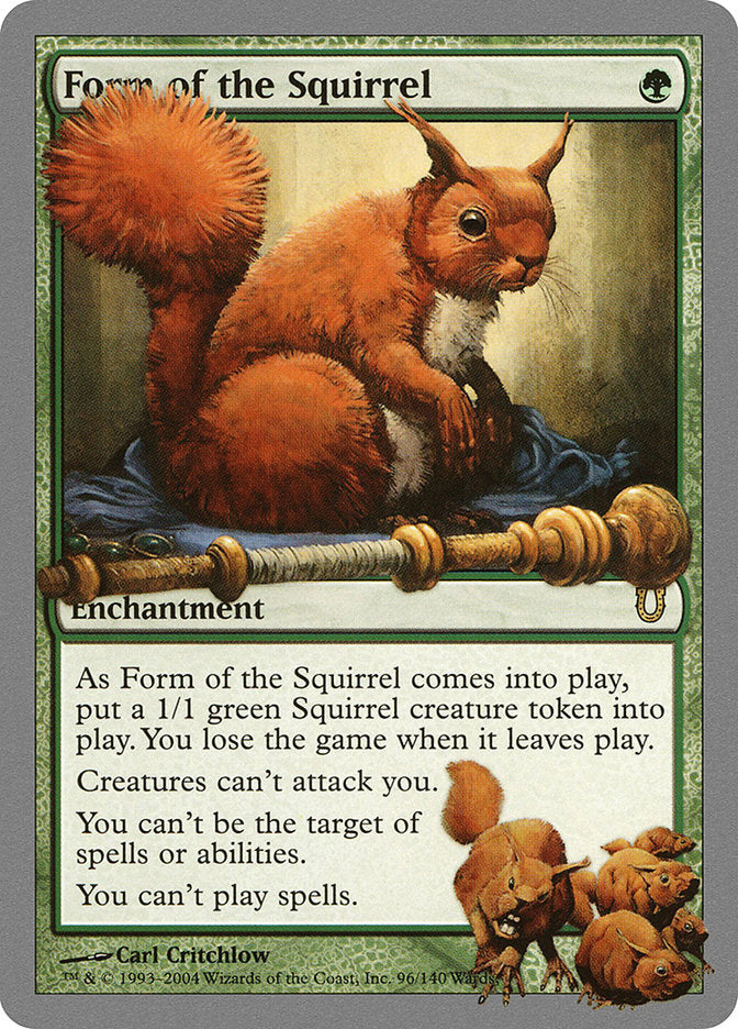 Form of the Squirrel [Unhinged] | Grognard Games