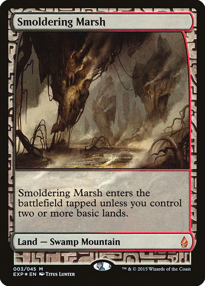 Smoldering Marsh [Zendikar Expeditions] | Grognard Games