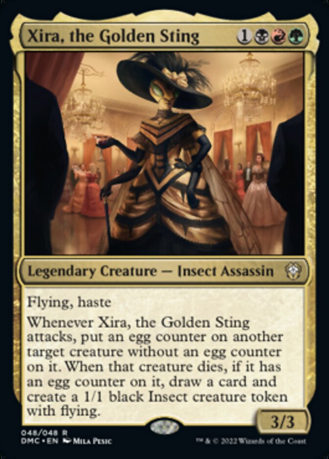 Xira, the Golden Sting [Dominaria United Commander] | Grognard Games