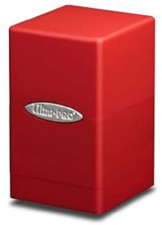 Ultra Pro Satin Tower Deck Box Red | Grognard Games