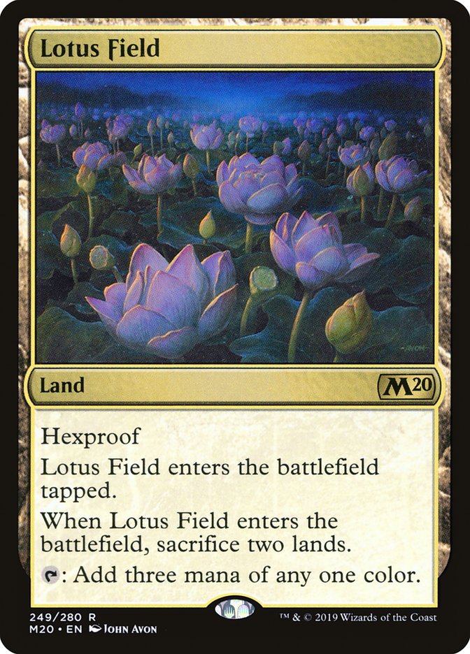 Lotus Field [Core Set 2020] | Grognard Games