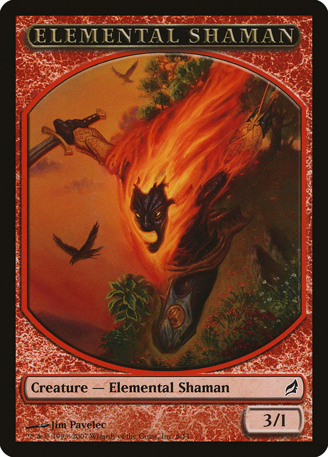 Elemental Shaman [Lorwyn Tokens] | Grognard Games