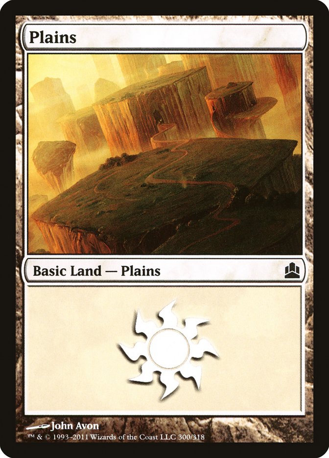 Plains (300) [Commander 2011] | Grognard Games