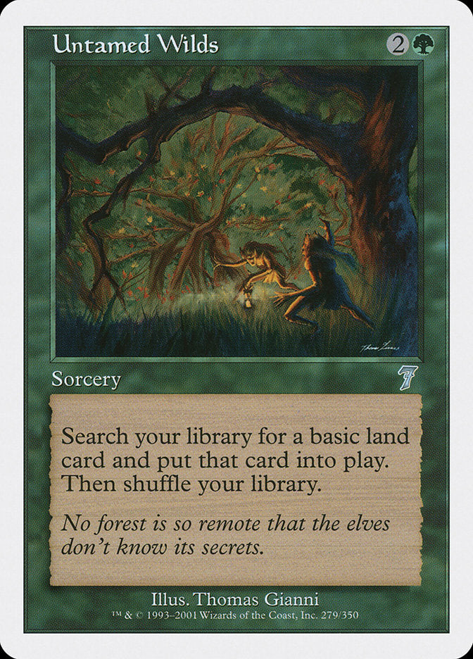 Untamed Wilds [Seventh Edition] | Grognard Games