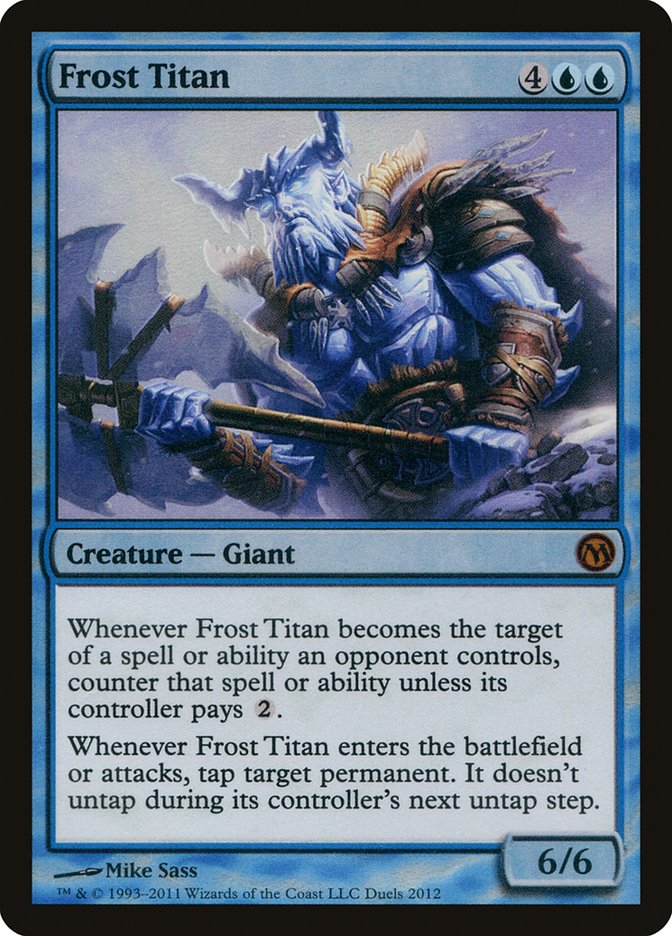 Frost Titan (Duels of the Planeswalkers Promos) [Duels of the Planeswalkers Promos 2011] | Grognard Games