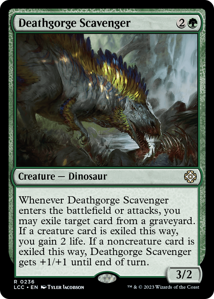 Deathgorge Scavenger [The Lost Caverns of Ixalan Commander] | Grognard Games