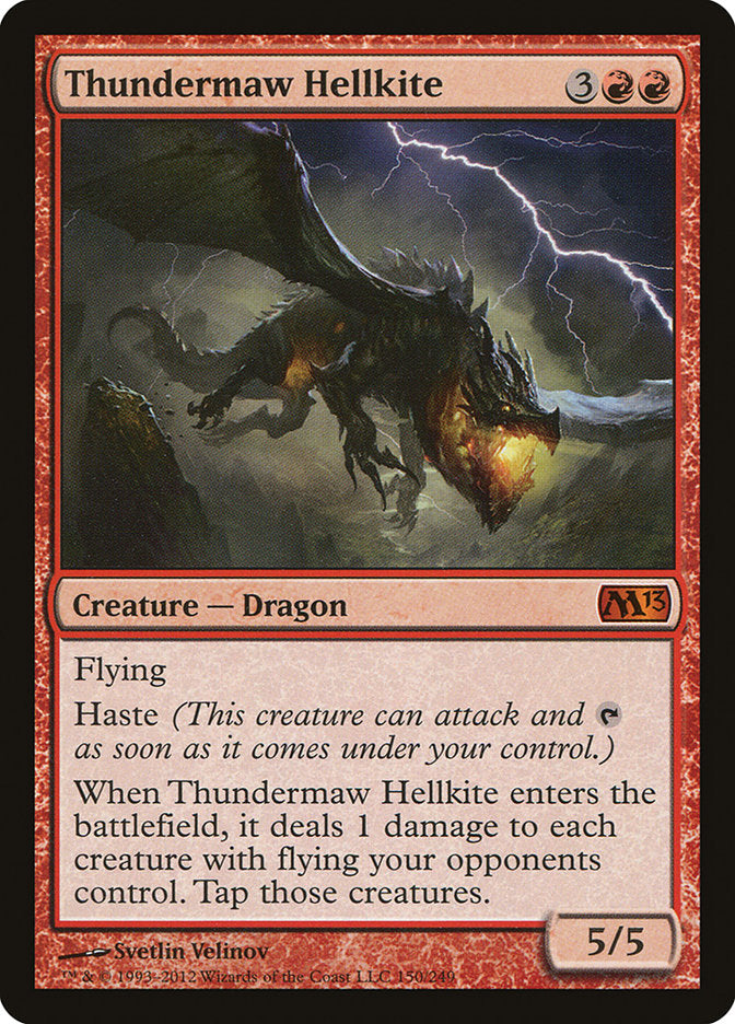 Thundermaw Hellkite [Magic 2013] | Grognard Games