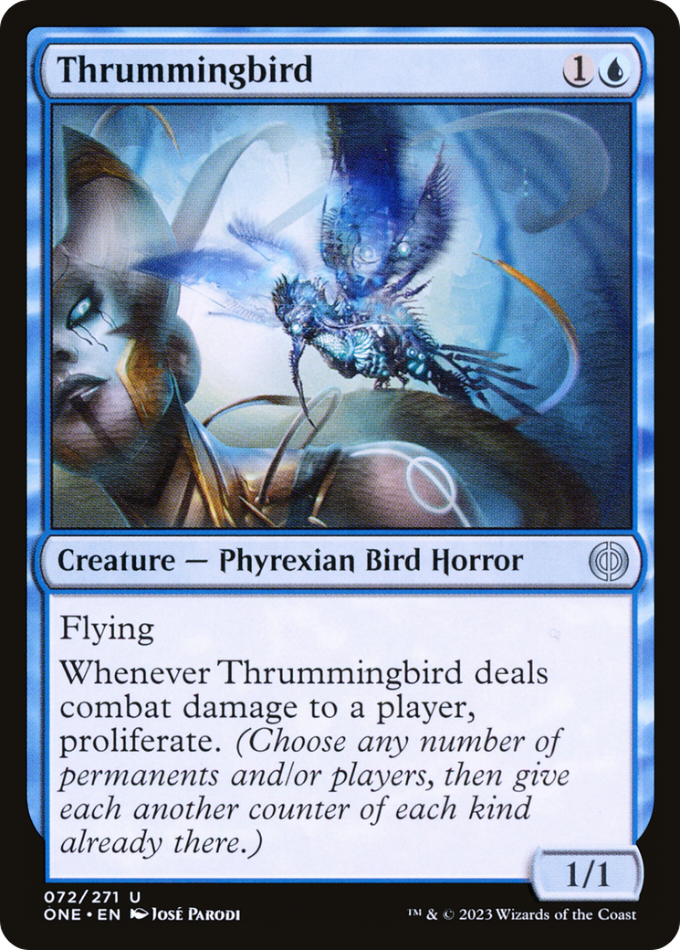 Thrummingbird [Phyrexia: All Will Be One] | Grognard Games