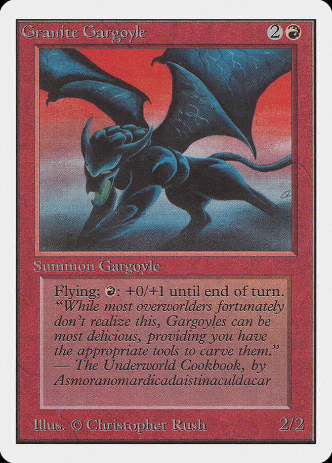 Granite Gargoyle [Unlimited Edition] | Grognard Games