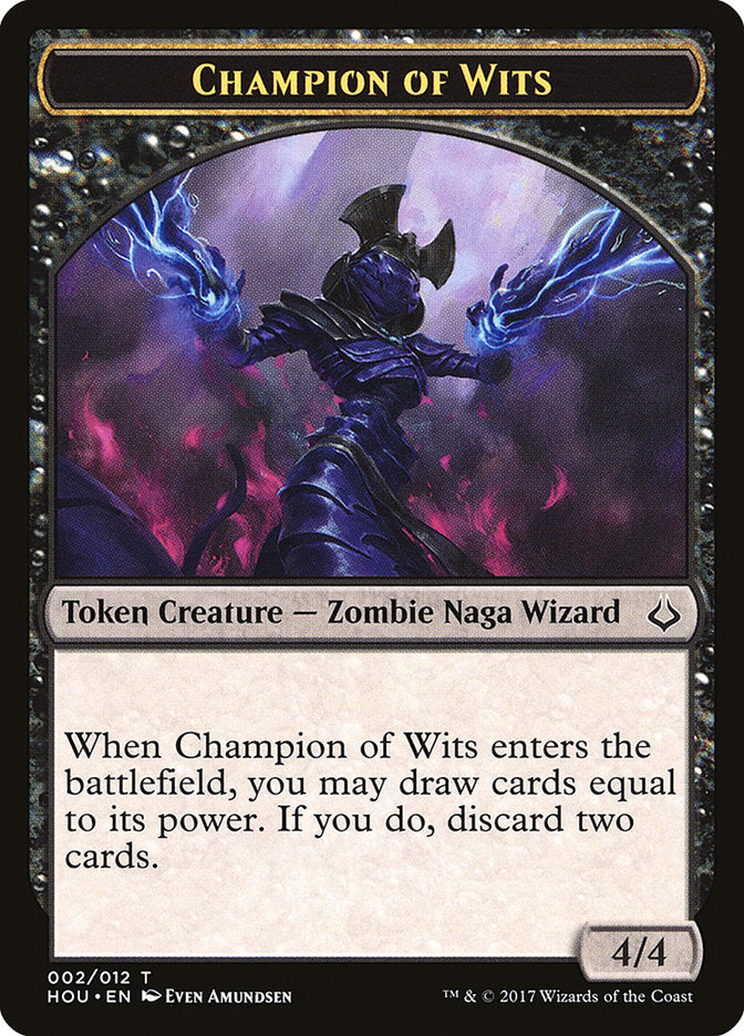 Champion of Wits [Hour of Devastation Tokens] | Grognard Games