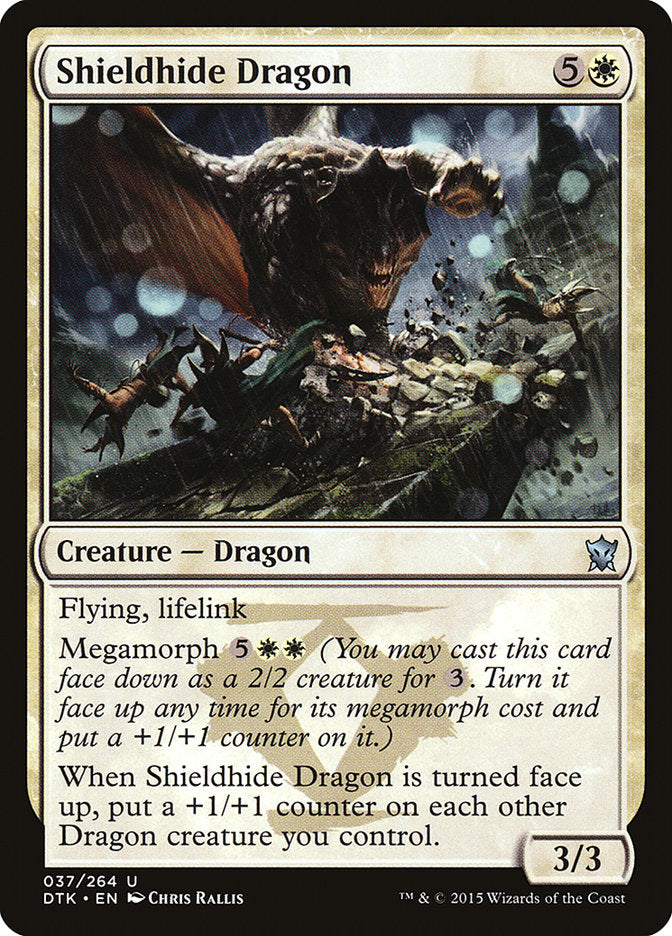 Shieldhide Dragon [Dragons of Tarkir] | Grognard Games