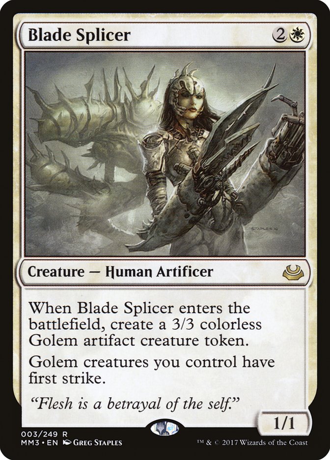 Blade Splicer [Modern Masters 2017] | Grognard Games