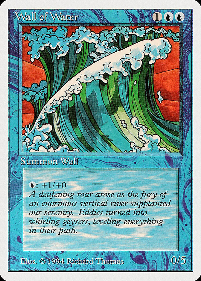 Wall of Water [Summer Magic / Edgar] | Grognard Games