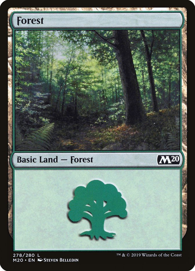 Forest (278) [Core Set 2020] | Grognard Games