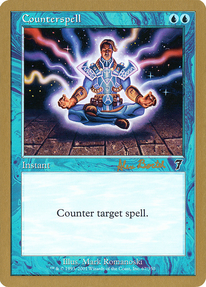 Counterspell (Alex Borteh) (7ED) [World Championship Decks 2001] | Grognard Games