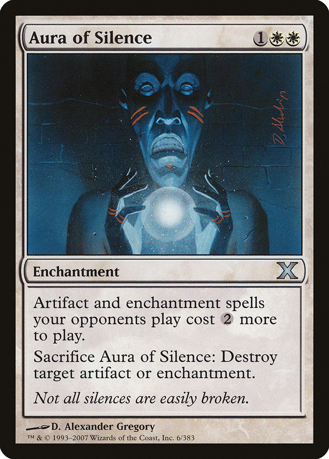 Aura of Silence [Tenth Edition] | Grognard Games