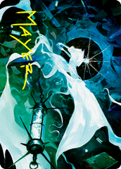 Thirst for Discovery Art Card (Gold-Stamped Signature) [Innistrad: Crimson Vow Art Series] | Grognard Games