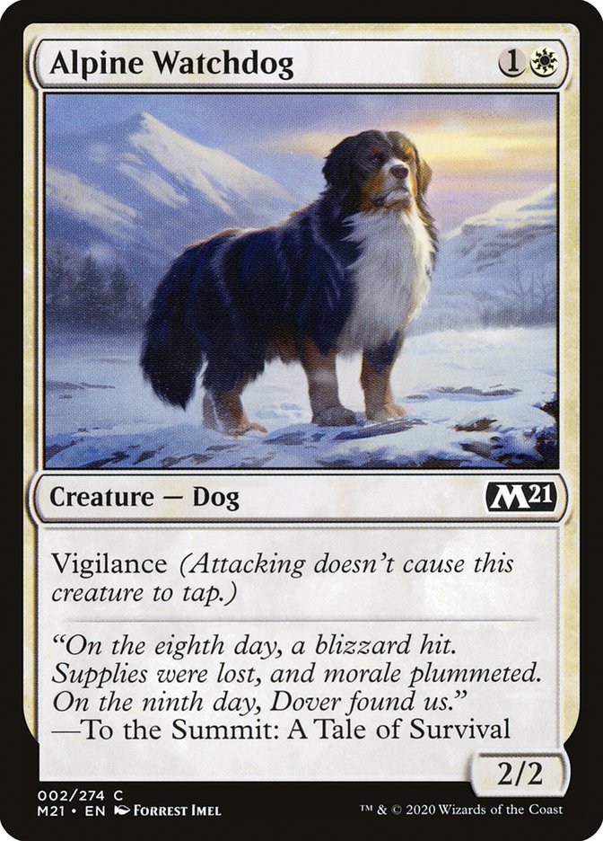 Alpine Watchdog [Core Set 2021] | Grognard Games