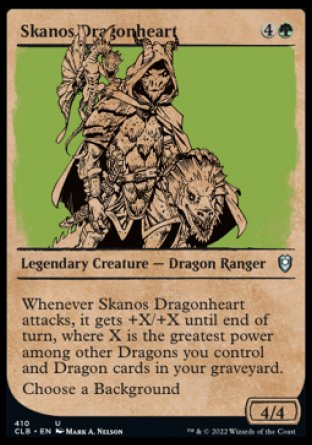 Skanos Dragonheart (Showcase) [Commander Legends: Battle for Baldur's Gate] | Grognard Games