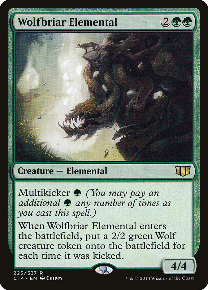 Wolfbriar Elemental [Commander 2014] | Grognard Games